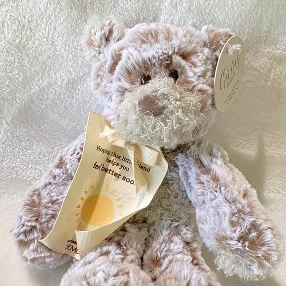 DEMDACO 2020 Giving Bear 9" Children's Plush Stuffed Animal Toy Lovey SOFT! - Picture 4 of 8